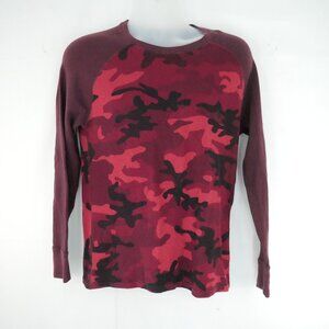 Polo Ralph Lauren  Crew Neck Raglan Camo Waffle Knit T-Shirt~Men's Medium